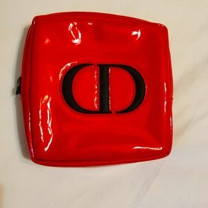 Christian Dior makeup bag